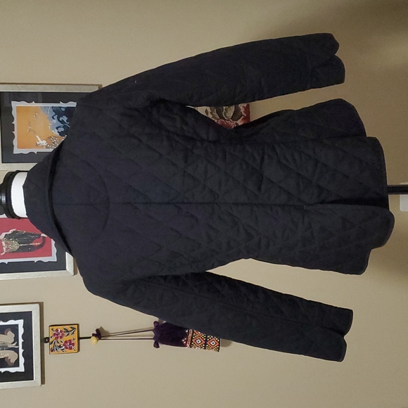 Lands' End black Peacoat - Picture 2 of 7